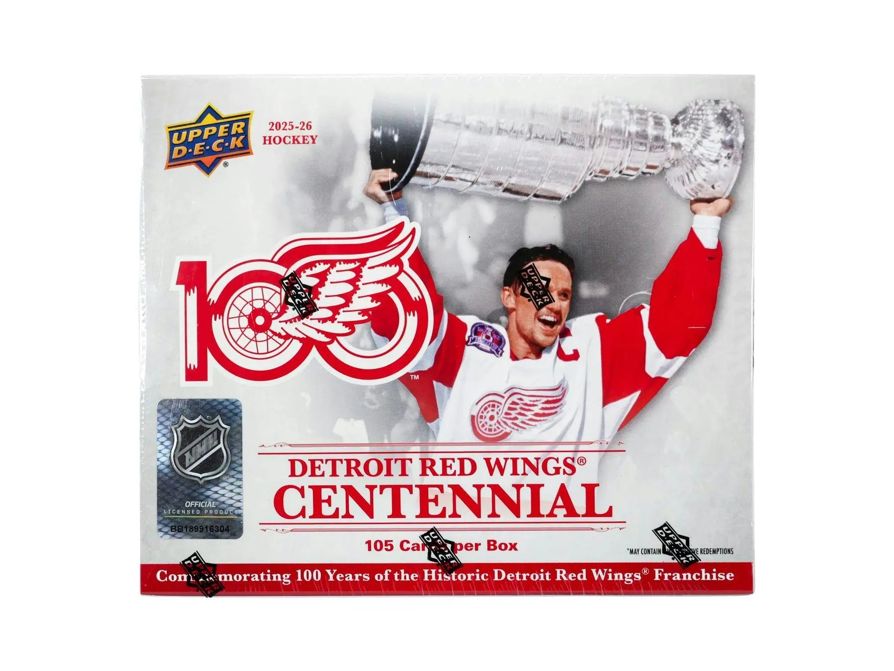 Pre-Order 2025-26 Upper Deck Detroit Red Wings Hockey Box