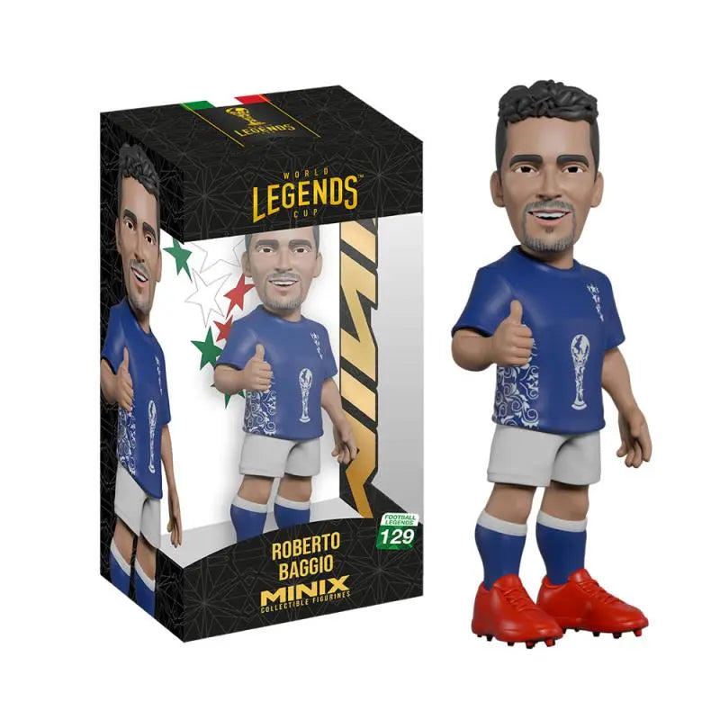 Italy Baggio Figurine - 12CM World Cup Legends Collectible