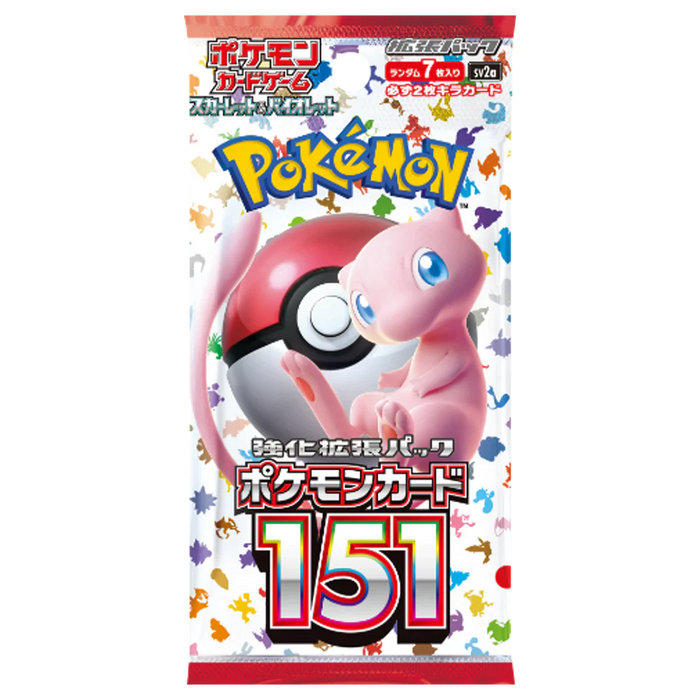 Pokemon 151 Japanese Booster Box By The Pack