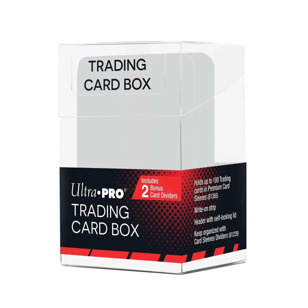 Ultra-PRO Trading Card Box with Divider