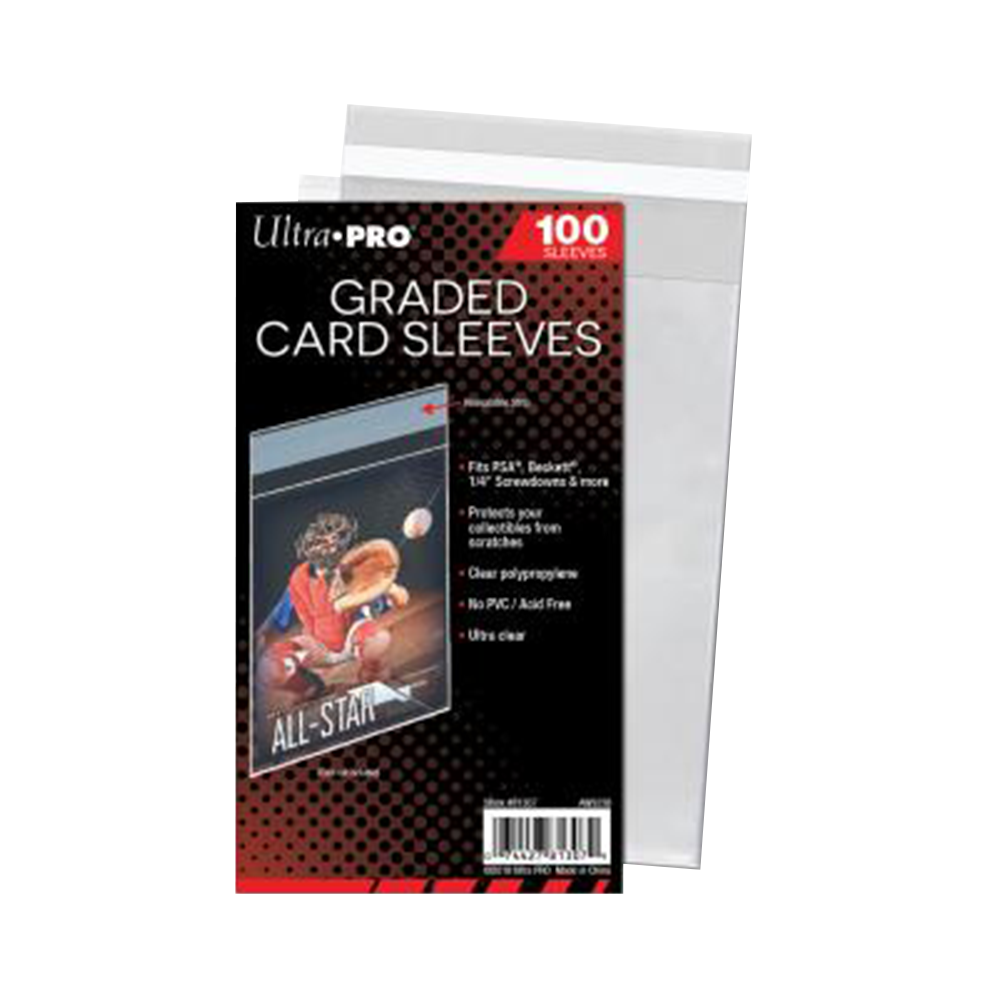 Ultra Pro 100 CT Resealable Graded Card Bags