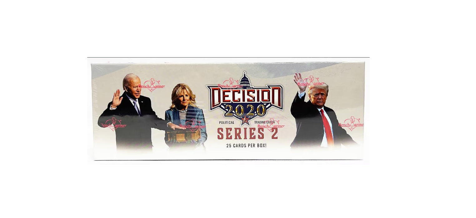 Decision 2020 Series 2 Trading Cards Box