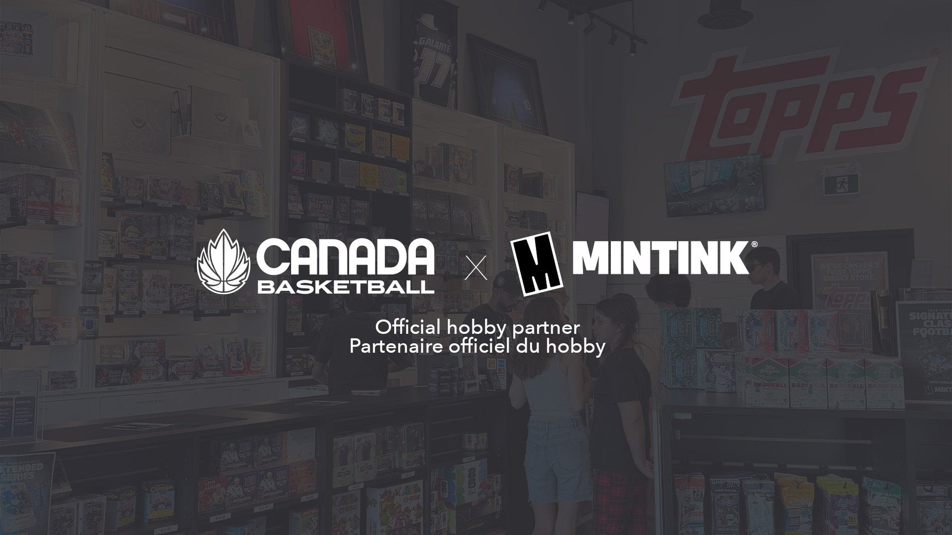 Mintink Named Official Hobby Partner of Canada Basketball in Multi-Year Partnership