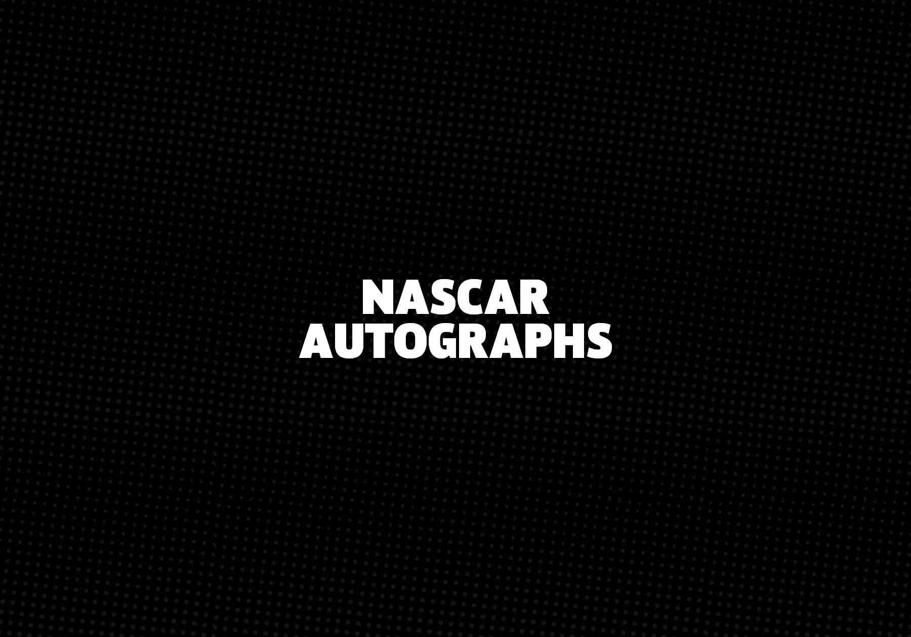 Nascar-Autographs 