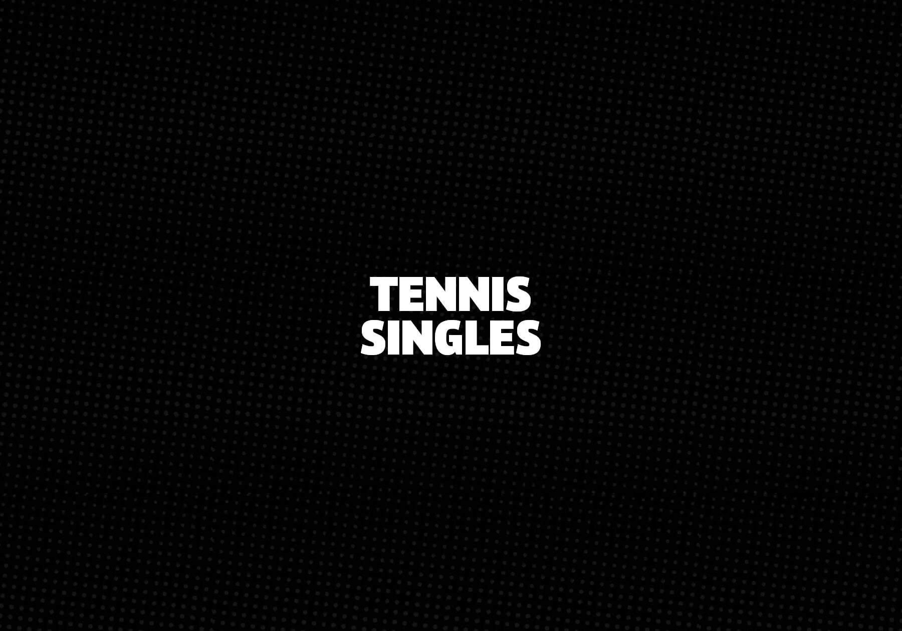 Tennis-Singles 
