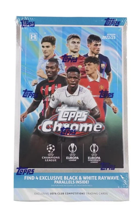 2022-23 Topps Chrome UEFA Club Competition Lite Box By The Pack
