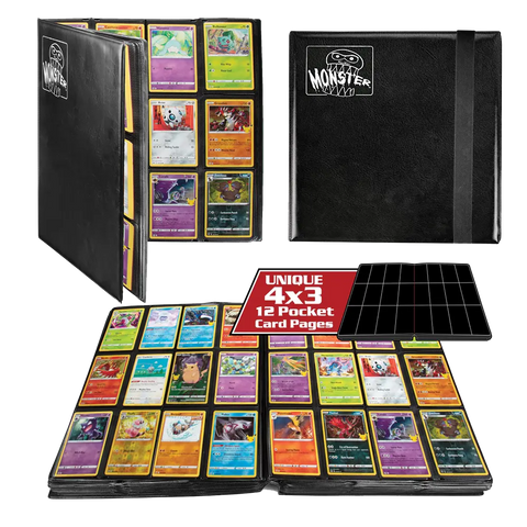 Zodiac Monster Binder Black
