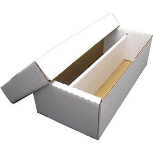 1600 CT 2 Row Shoe Box Card Storage 