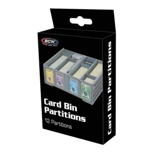 1600 & 3200 Collect Card Bin Partitions Gray 