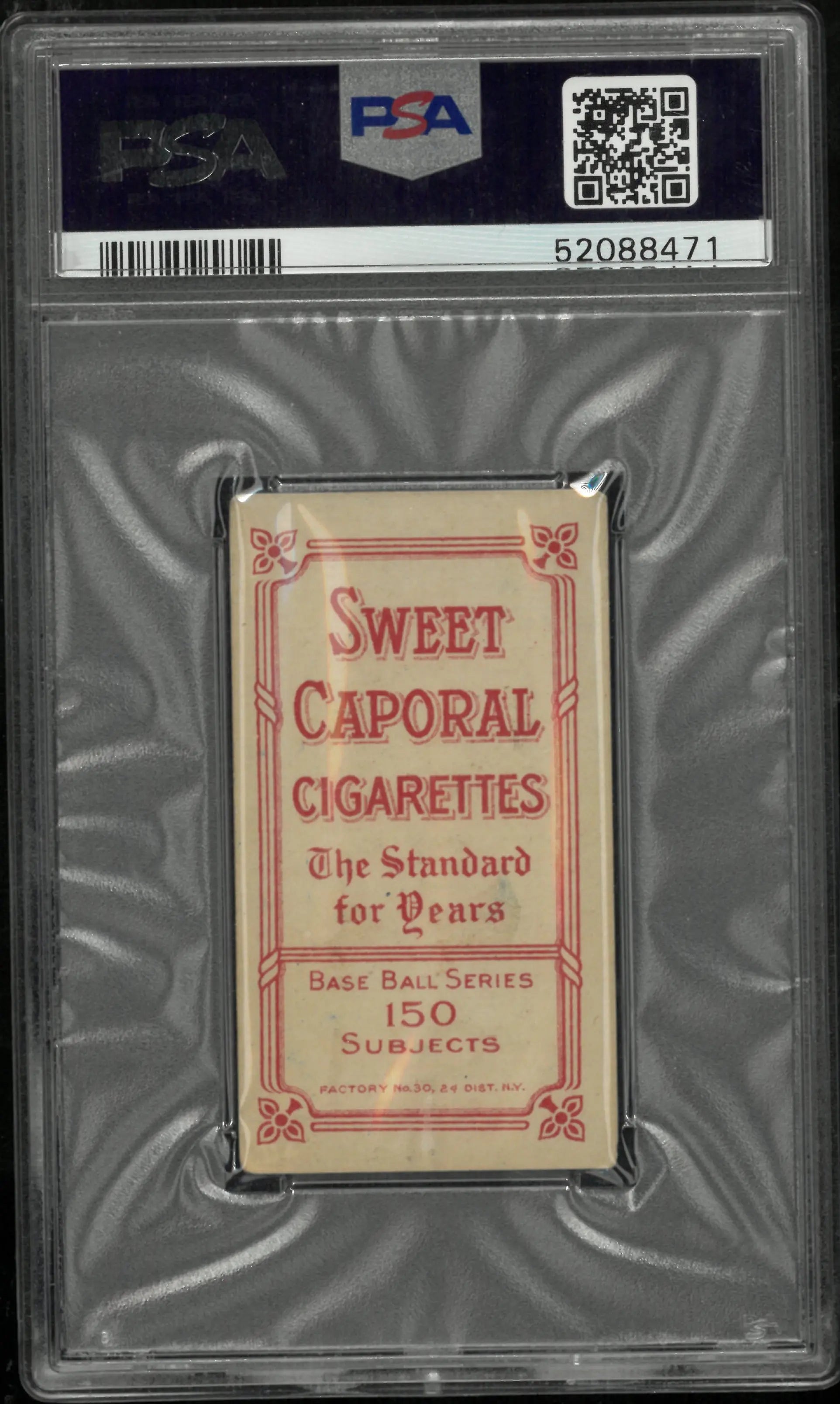 1909 T206 Sweet Caporal 150/30 George Stone PSA 3.5 St Louis 1909-11 