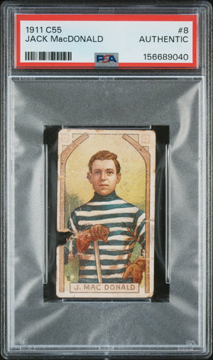1911 C55 Jack Macdonald #8 PSA A 