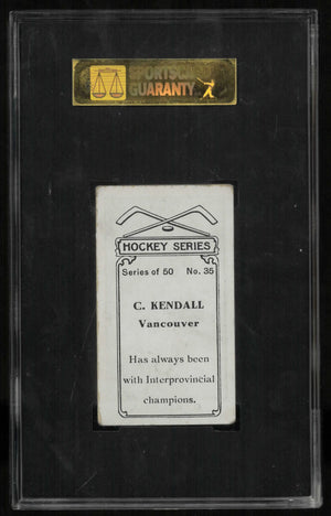 1912-13 C57 Hockey Carl Kendall SGC 2 