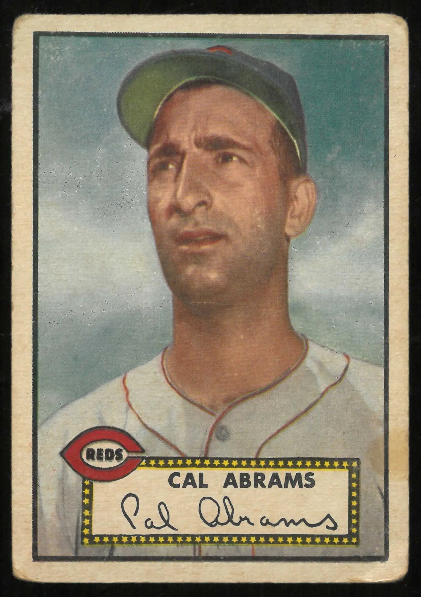 1952 Topps Baseball Vintage Cal Abrams 