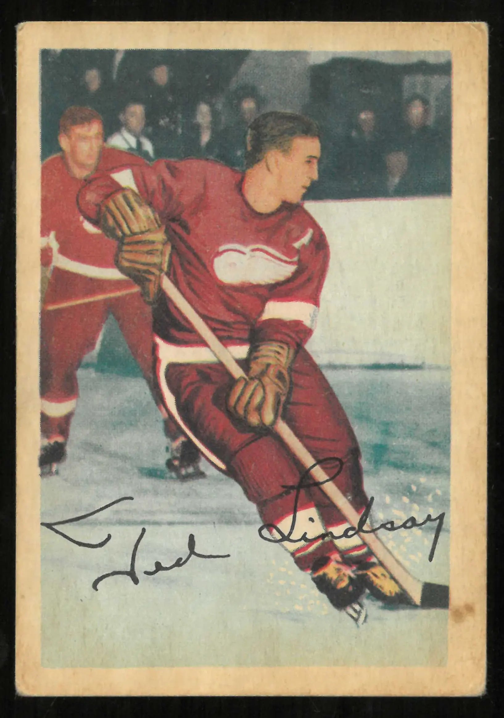 1953-54 Parkhurst Vintage Hockey Ted Lindsay 