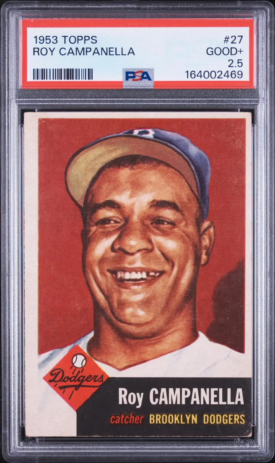 1953 Topps Vintage Baseball Roy Campanella PSA 2.5 