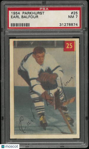 1954 Parkhurst Earl Balfour PSA 7 