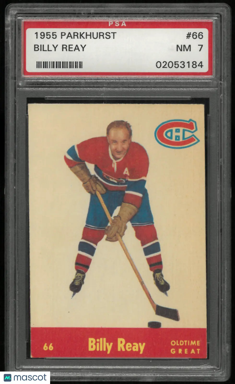 1955 Parkhurst Billy Reay PSA 7 