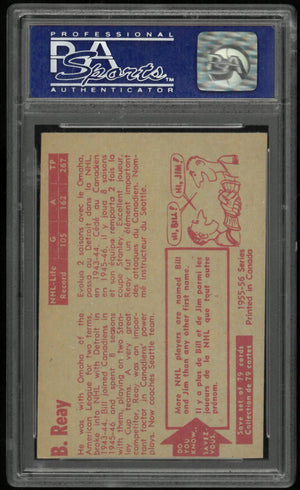 1955 Parkhurst Billy Reay PSA 7 
