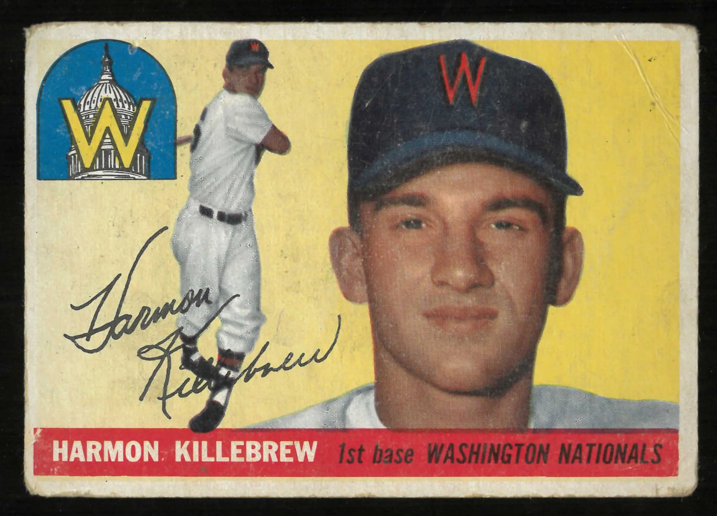 1955 Topps Baseball Vintage Harmon Killebrew 
