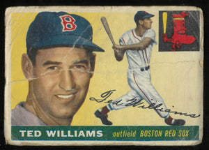 1955 Topps Baseball Vintage Ted Williams 