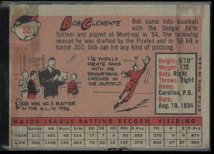 1958 Topps Bob Clemente 