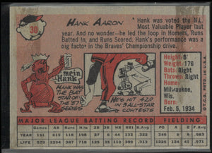 1958 Topps Hank Aaron 