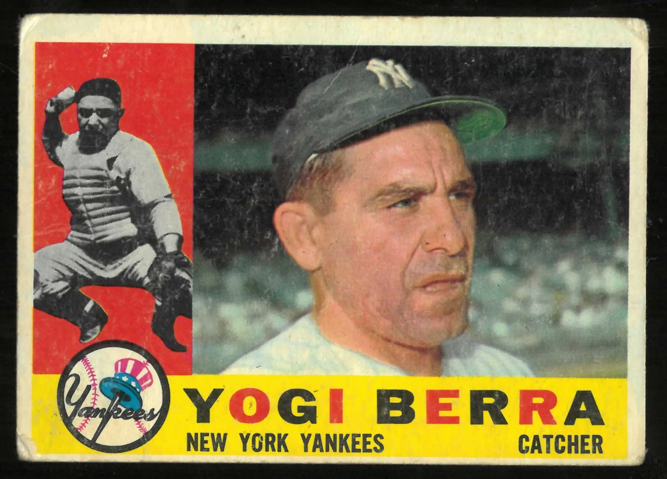 1960 Topps Baseball Vintage Yogi Berra 