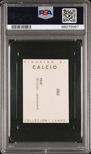 1961-62 Lampo Campionato DI Calcio Pele #282 PSA 2.5 