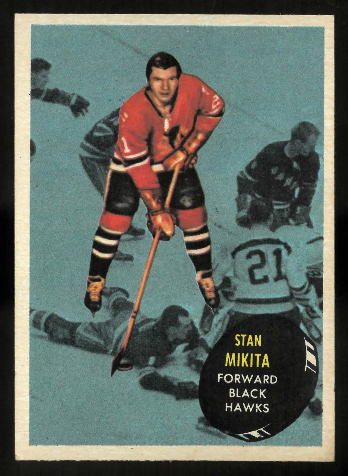 1961-62 Topps Vintage Hockey Stan Mikita 