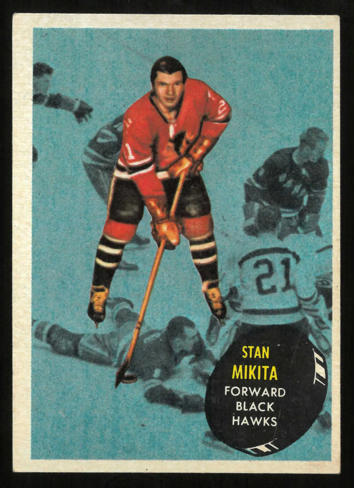 1961-62 Topps Vintage Hockey Stan Mikita 