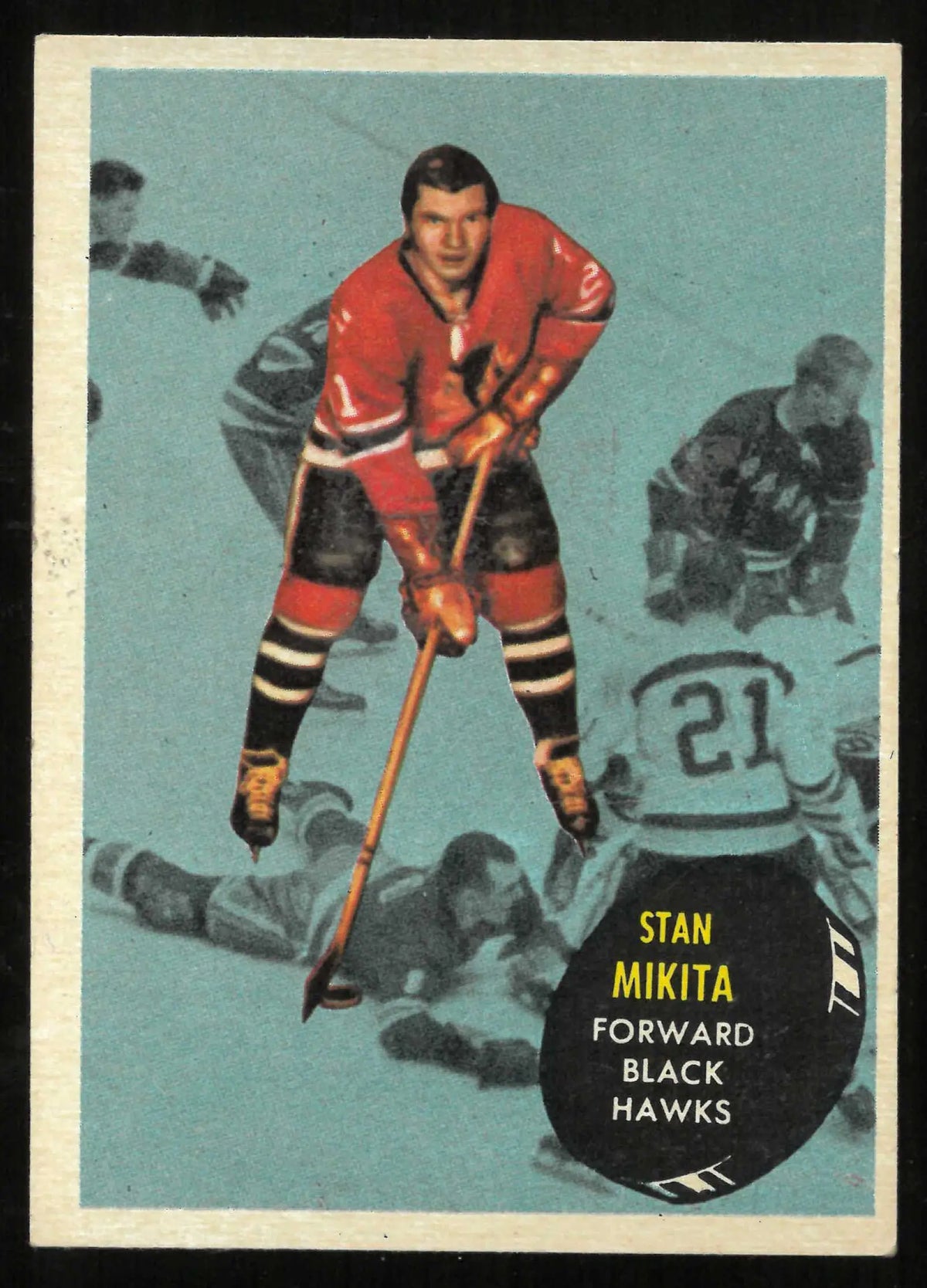 1961-62 Topps Vintage Hockey Stan Mikita 