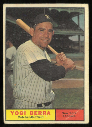 1961 Topps Baseball Vintage Yogi Berra 