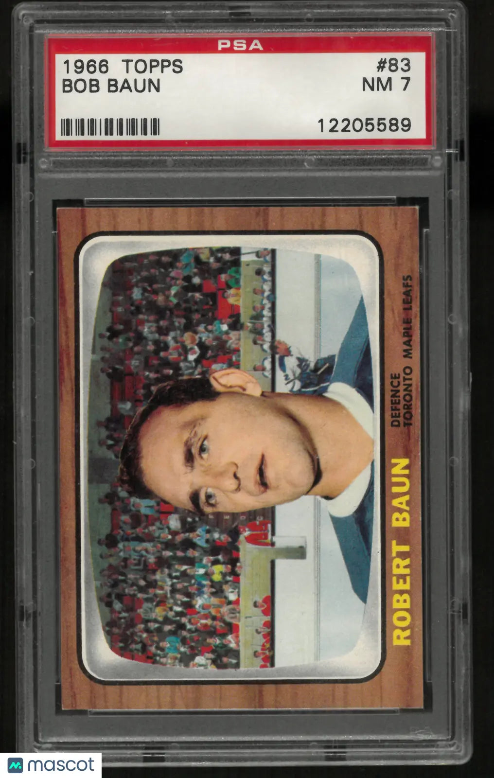1966 Topps Bob Baun PSA 7 