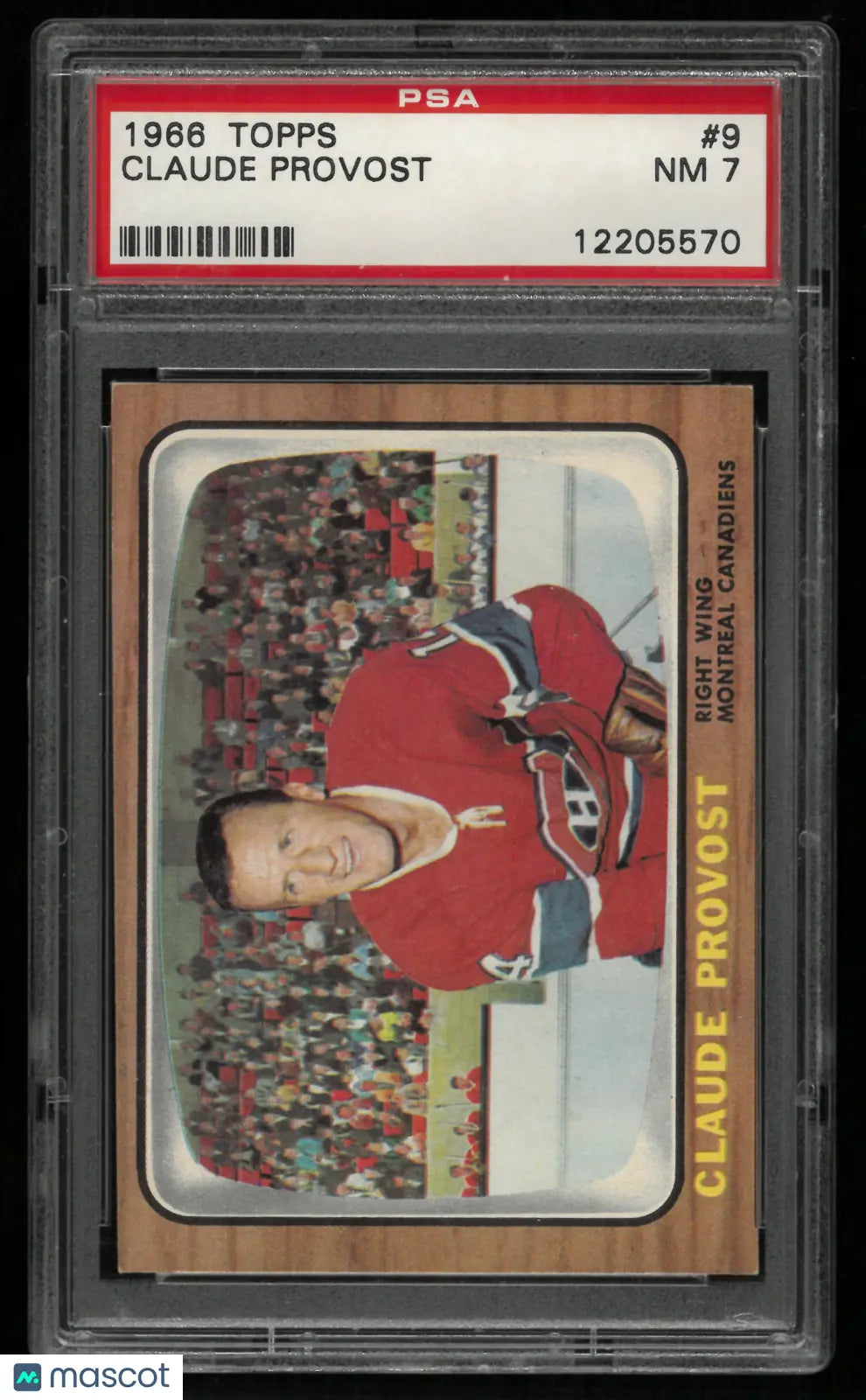 1966 Topps Claude Provost PSA 7 
