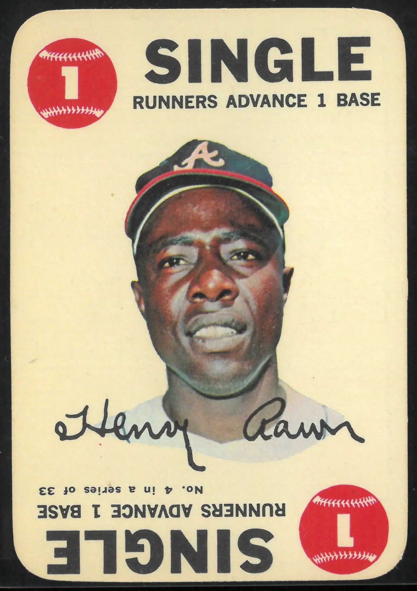 1968 Topps Henry Aaron 
