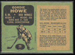 1970-71 O-Pee-Chee OPC Hockey Gordie Howe 