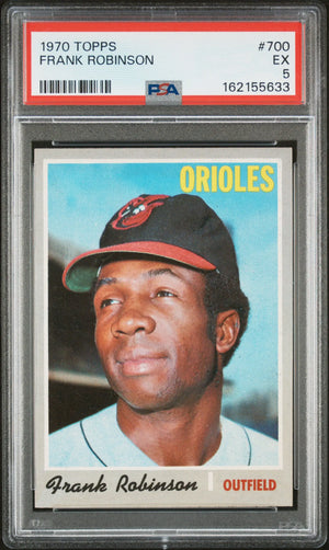 1970 Topps Baseball Frank Robinson PSA 5 