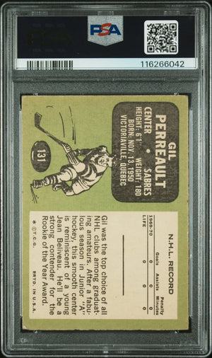 1970 Topps Baseball Gil Perreault RC Rookie #131 PSA 3 