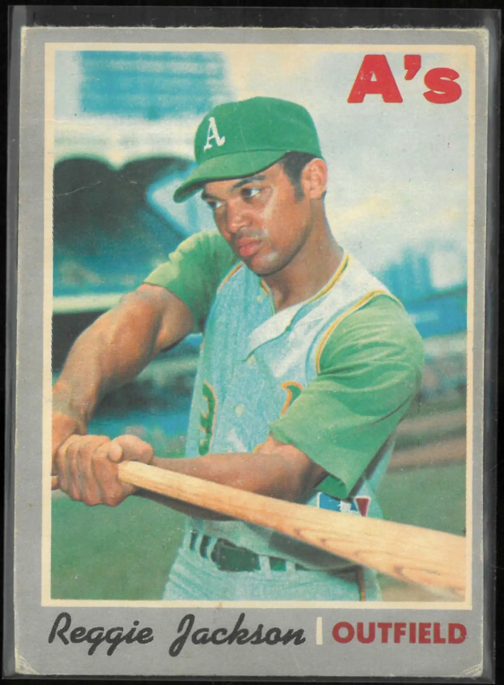 1970 Topps Baseball Reggie Jackson 