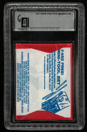 1972 Topps Hockey Wax Pack GAI 8.5 