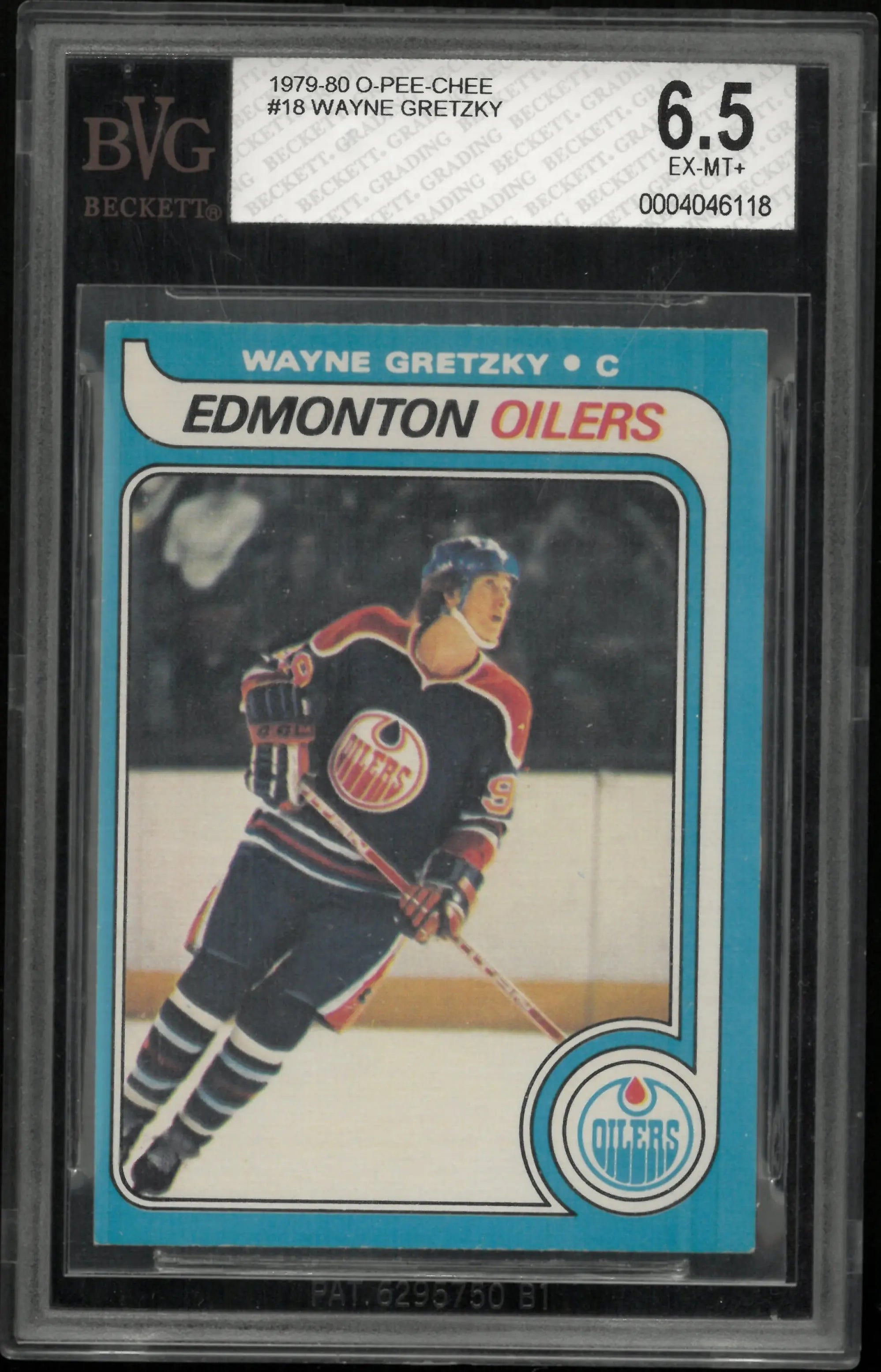1979-80 O-Pee-Chee OPC Hockey Wayne Gretzky RC Rookie #18 BVG 6.5 