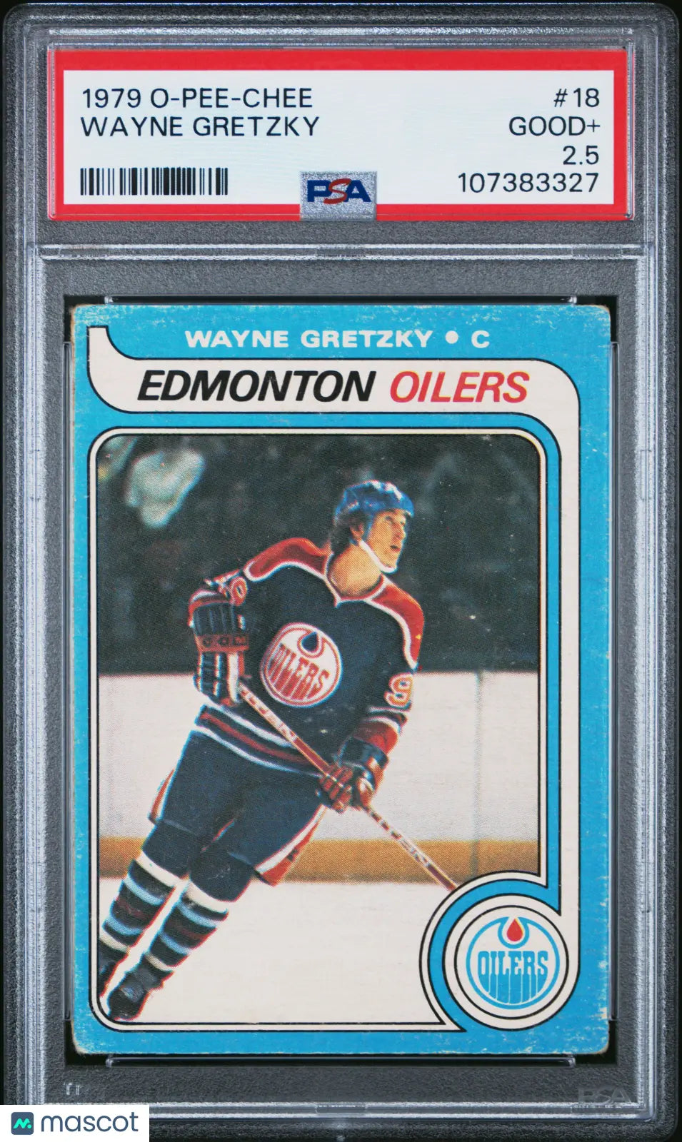 1979 O-Pee-Chee Hockey Wayne Gretzky RC Rookie PSA 2.5 #18 
