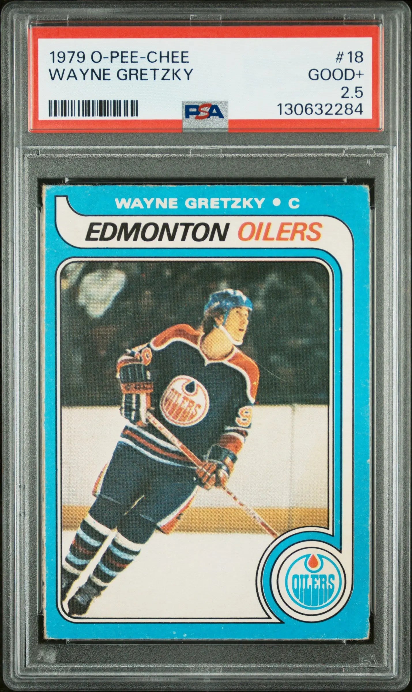 1979 O-Pee-Chee OPC Hockey Wayne Gretzky PSA 2.5 