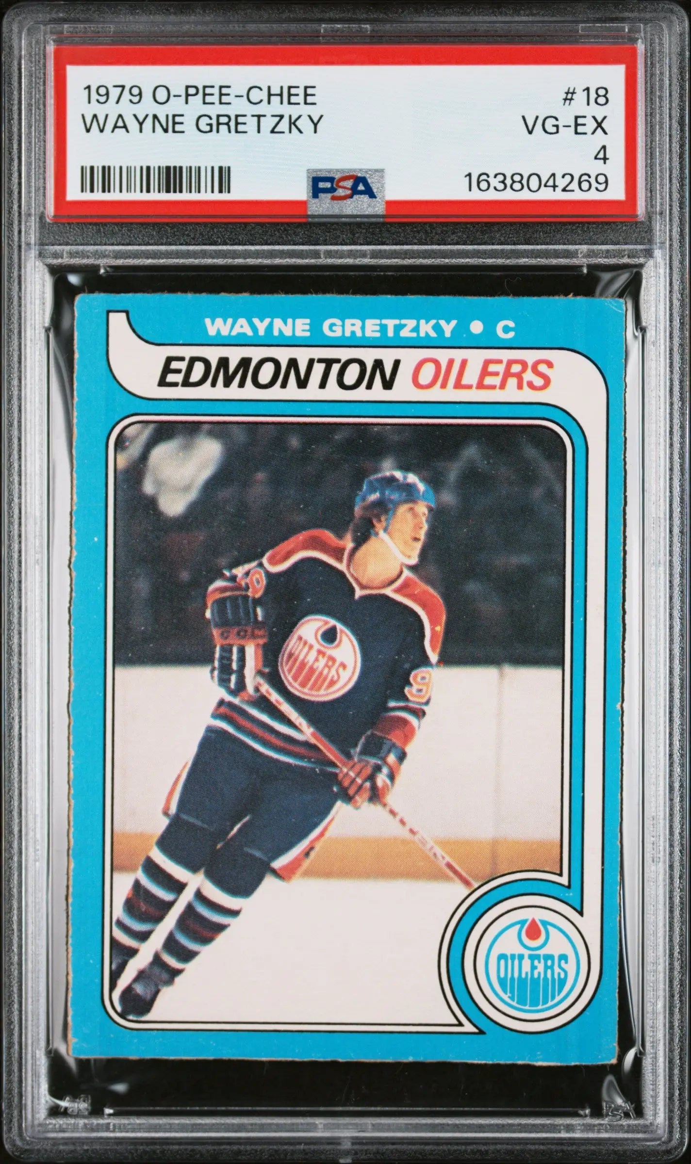 1979 O-Pee-Chee OPC Rookie Wayne Gretzky RC PSA 4 
