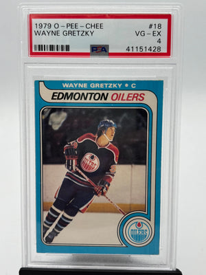 1979 O-Pee-Chee Rookie Wayne Gretzky RC PSA 4 