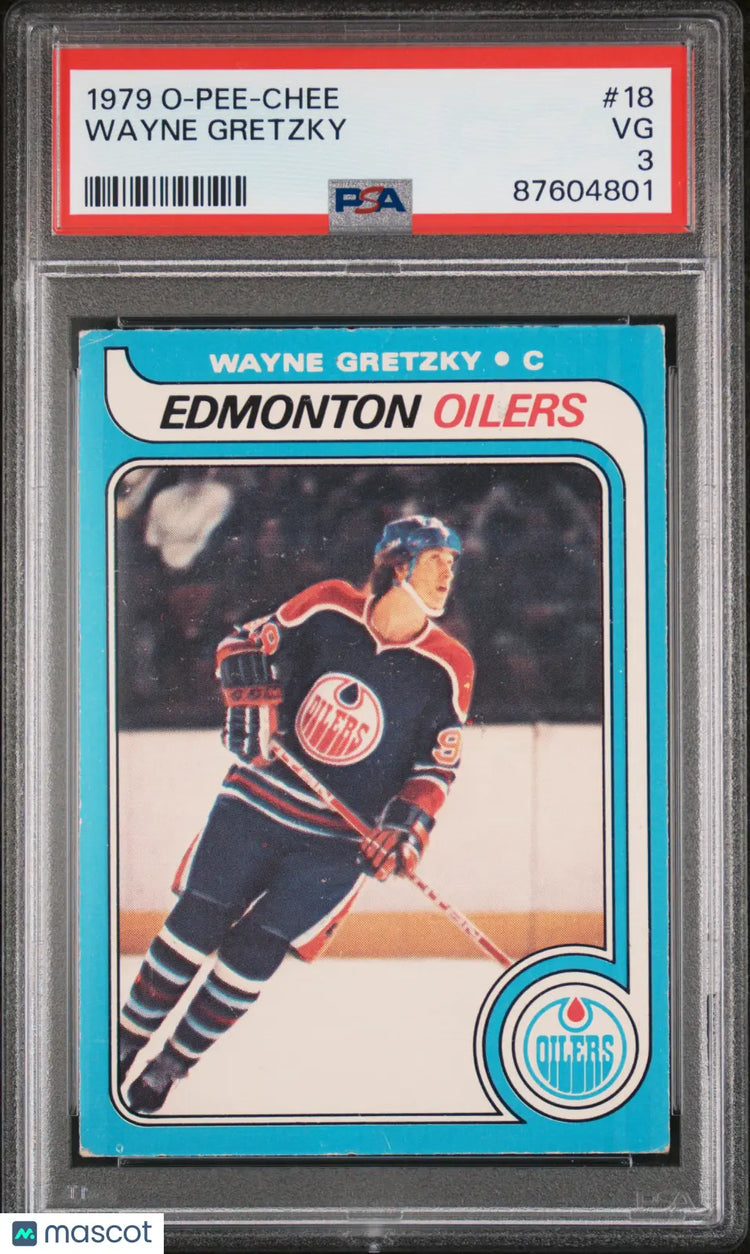 1979 O-Pee-Chee Wayne Gretzky #18 PSA 3 