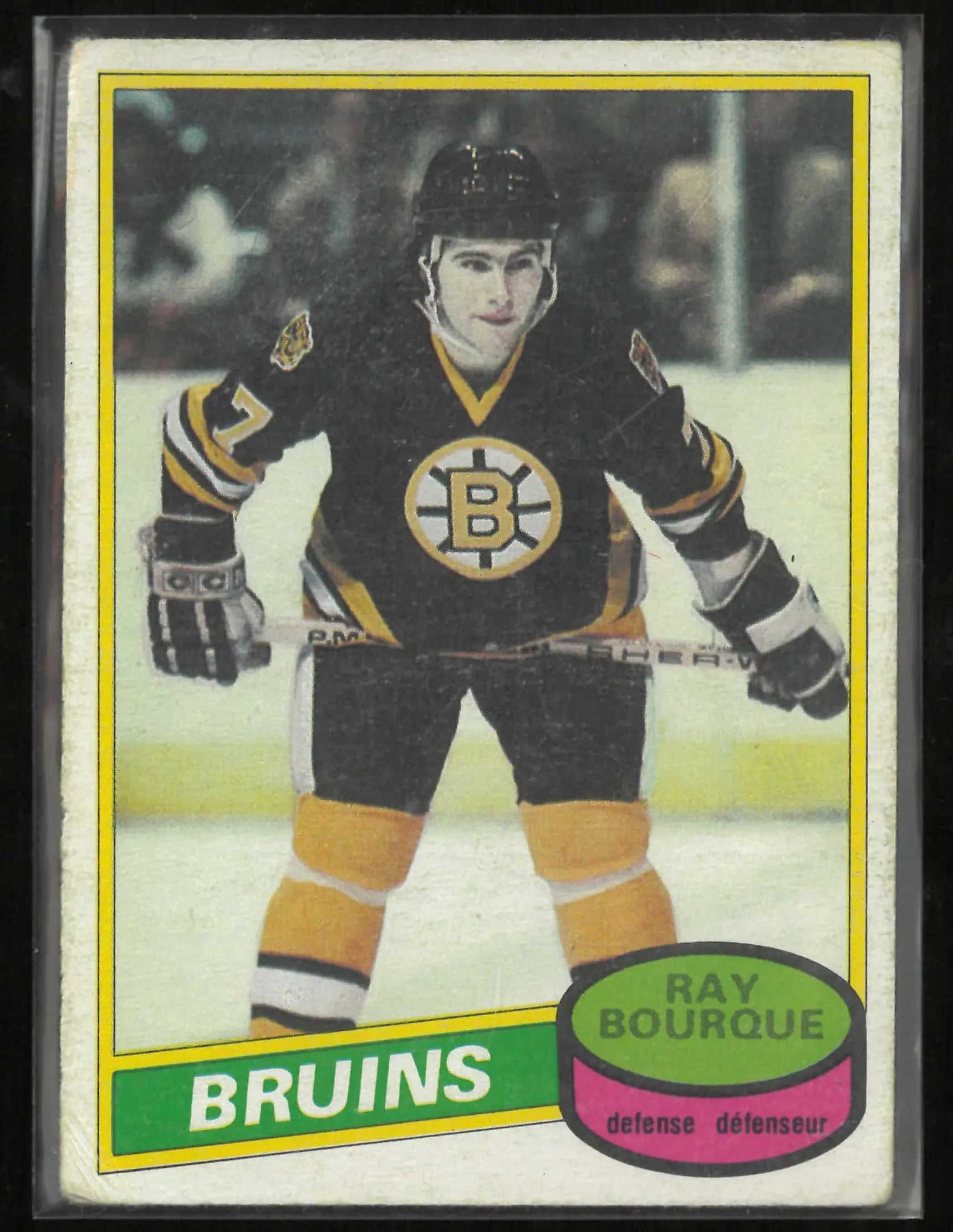 1980 O-Pee-Chee OPC Hockey Ray Bourque 