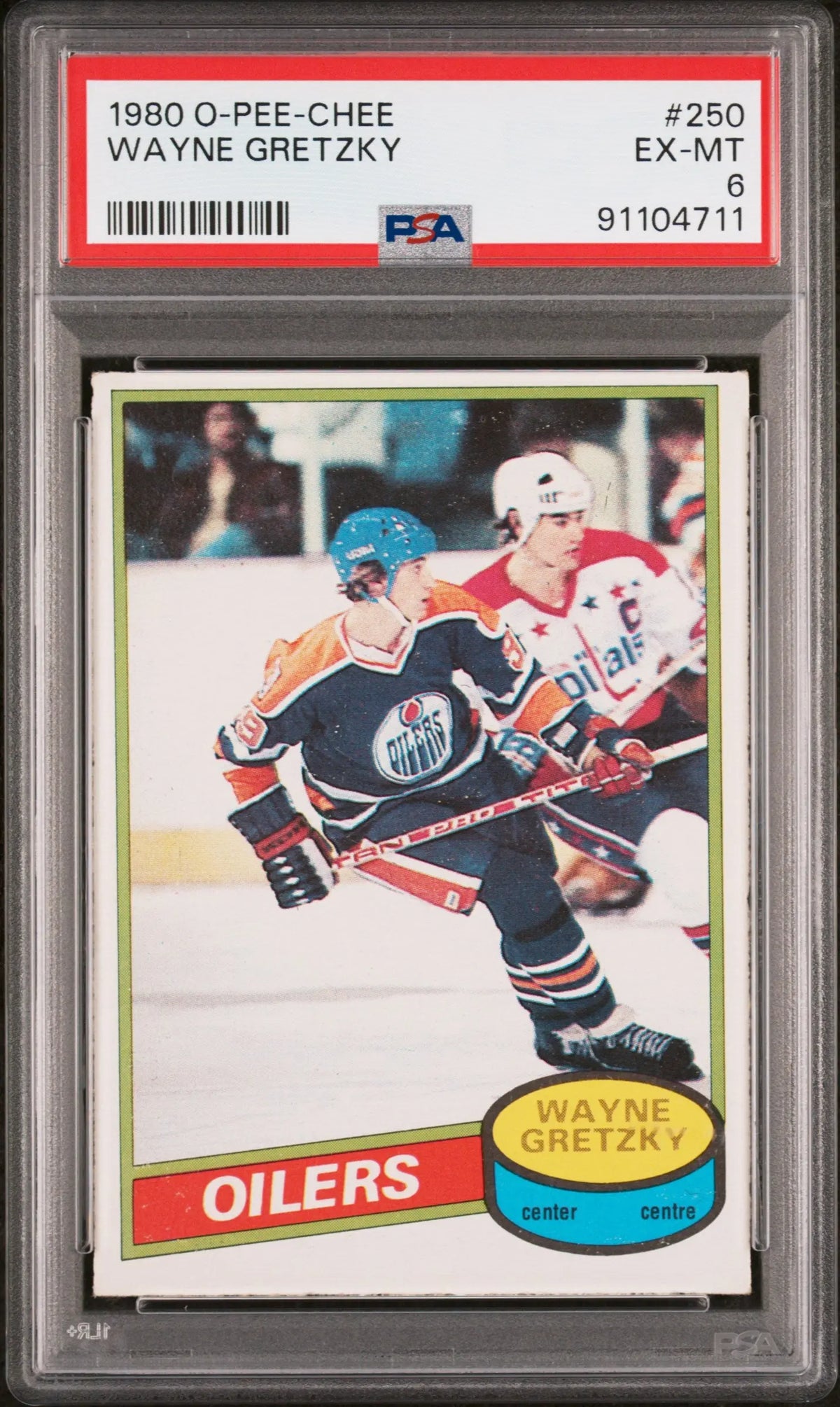 1980 O-Pee-Chee OPC Hockey Wayne Gretzky PSA 6 
