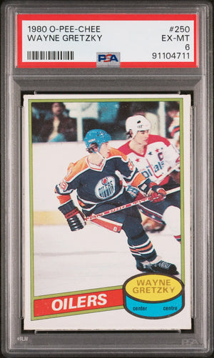 1980 O-Pee-Chee OPC Hockey Wayne Gretzky PSA 6 