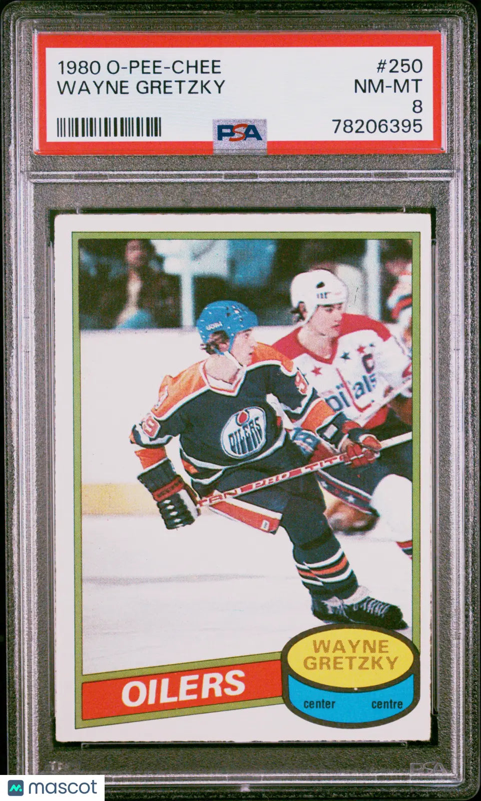 1980 O-Pee-Chee Wayne Gretzky #250 PSA 8 